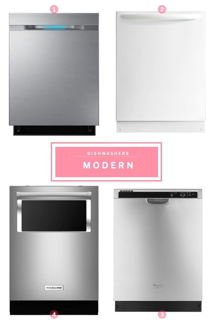 Покупки по стилю: отличный выбор для посудомоечных машин для современных, винтажных и промышленных кухонь