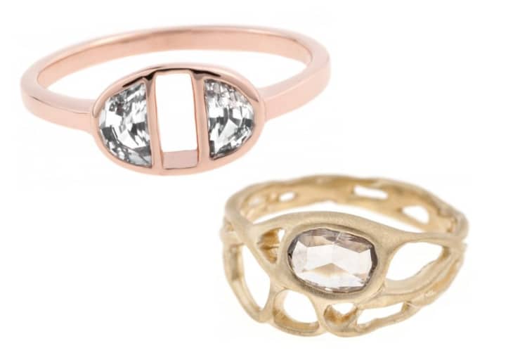 9 dissenyadors de joies sota el radar que hauríeu de tenir per aconseguir anells de casament únics i bells