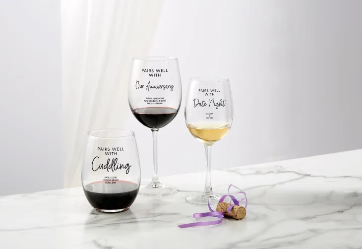 Existuje personalizovaný pohár na víno na každú príležitosť