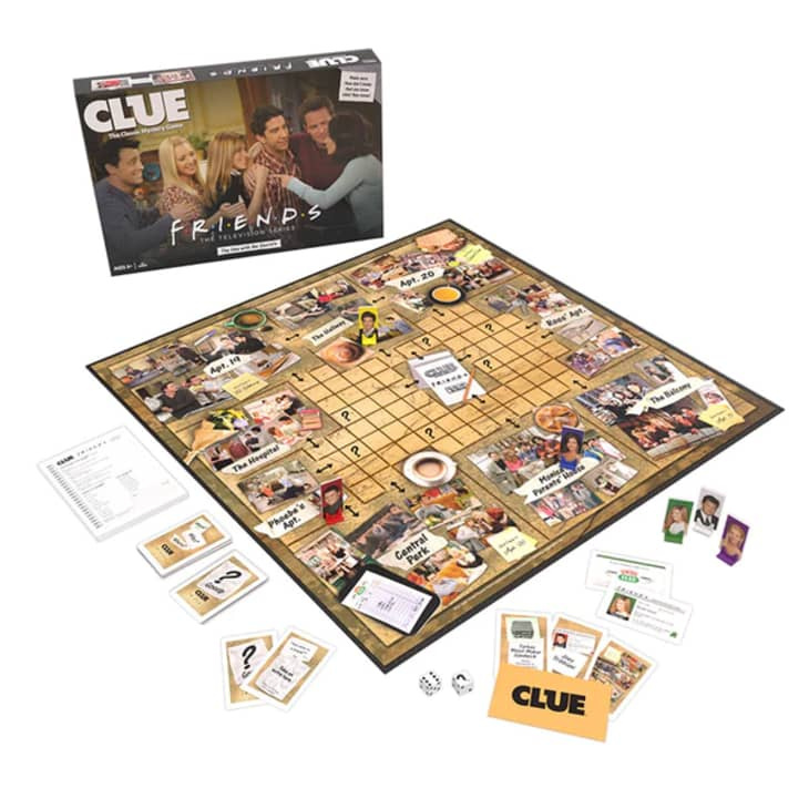 Aquest joc CLUE està fet específicament per a fans dels 'Amics'.