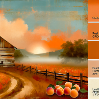Раскрытие пленительной красоты Apricot Crush в цветовых тенденциях 2024 года