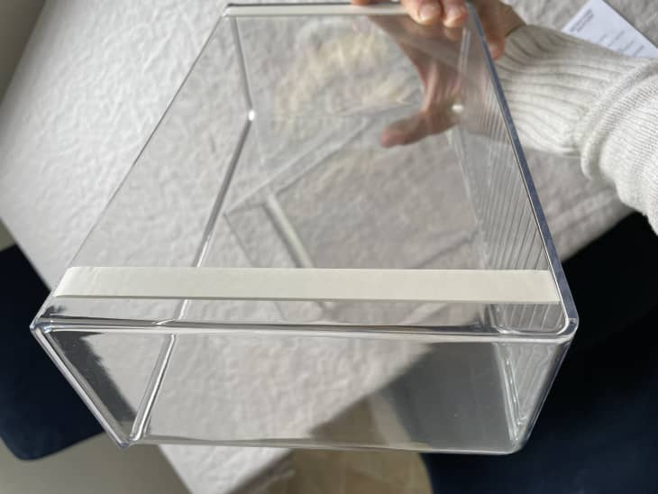   Obrázok produktu: mDesign Plastový lepiaci držiak úložného organizéra (balenie 2 ks)