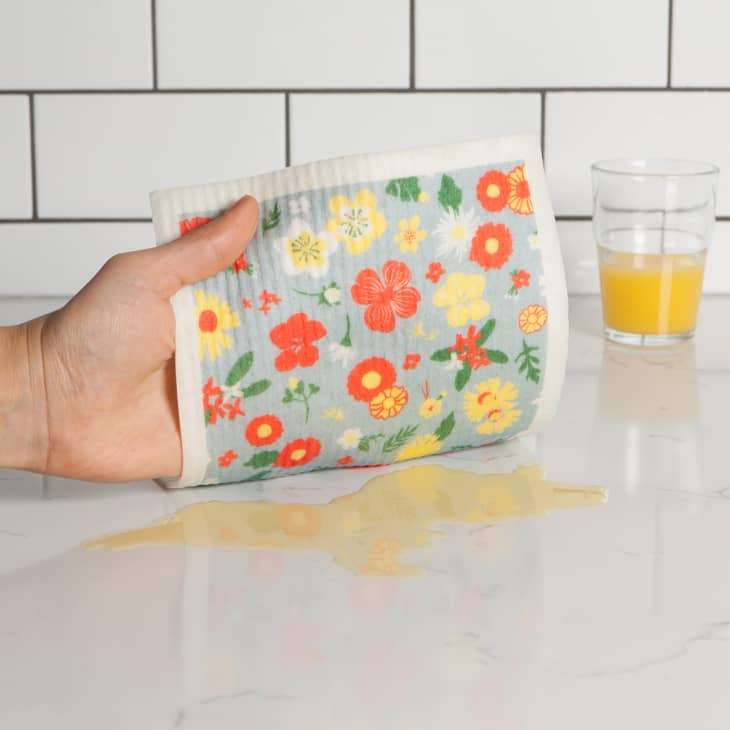 12 toalhas de papel e panos de prato reutilizáveis ​​​​coloridos que são bonitos e amigos do planeta