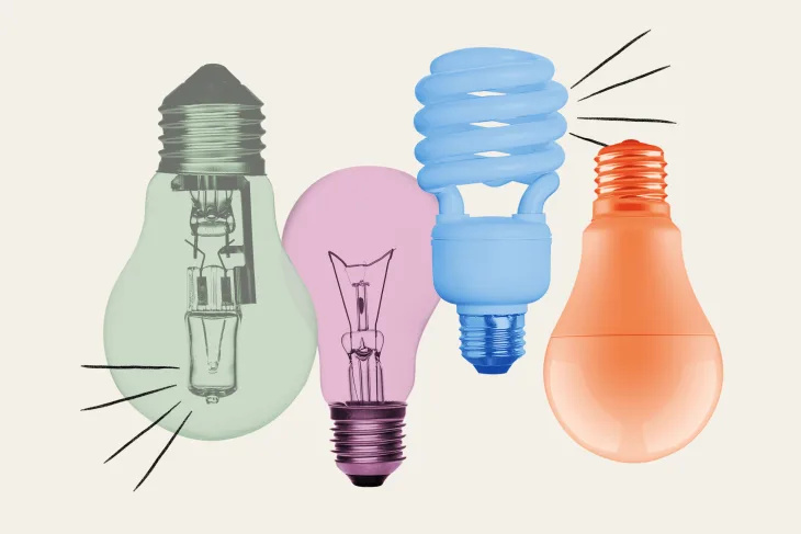 4 typer lyspærer og hvordan du identifiserer dem