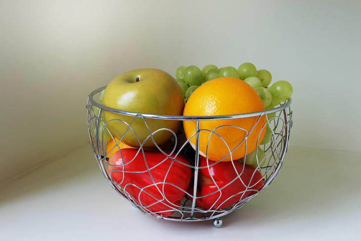 Què ha passat mai per decorar amb fruita falsa?