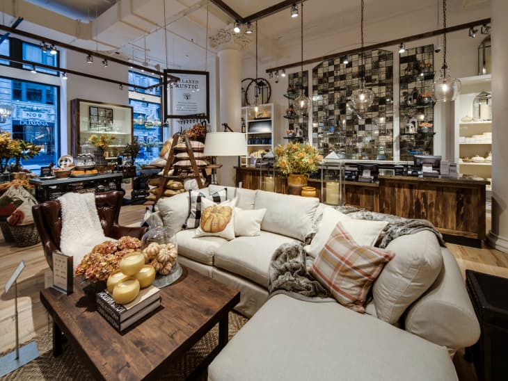 Pottery Barn's New NYC Flagship Focus on Small Spaces, Easy Decorating