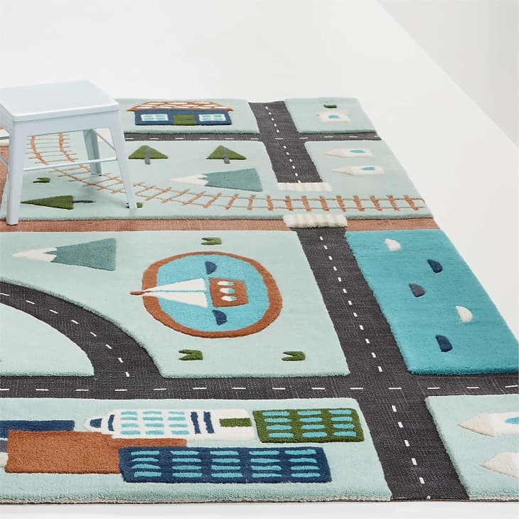   Obrázok produktu: Akvarelový tkaný bavlnený koberec Horizon