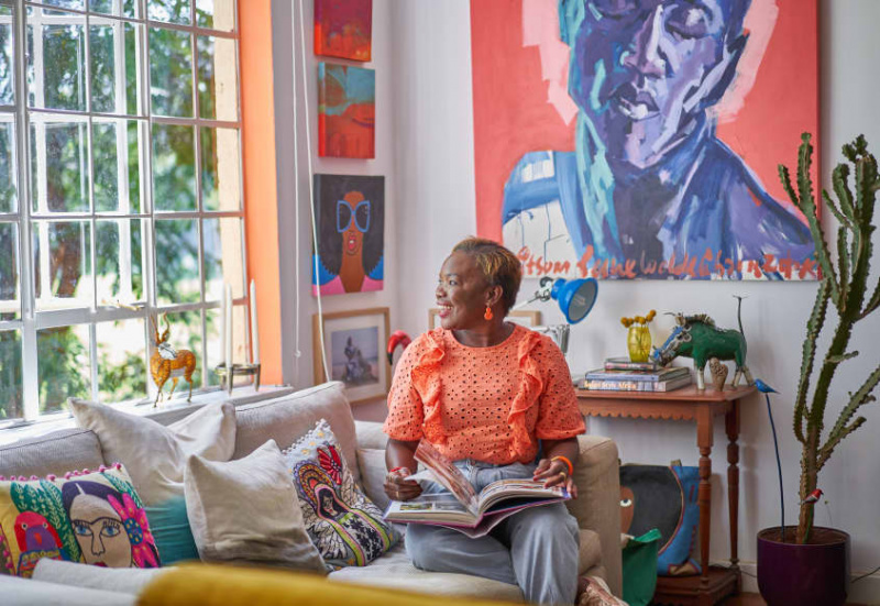Denne designerens Nairobi-leilighet er hvordan du designer for 'Joyful Living'